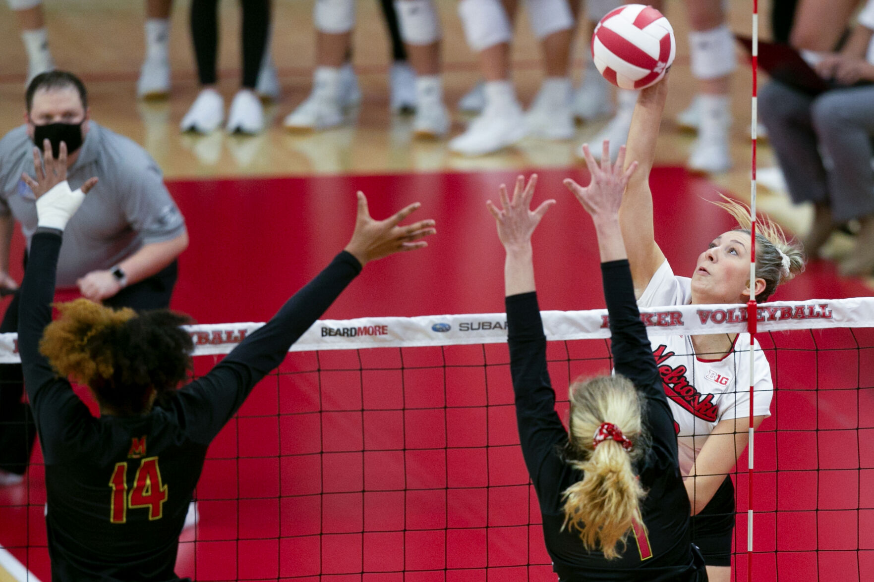 Nebraska Volleyball vs Maryland Photo No. 9